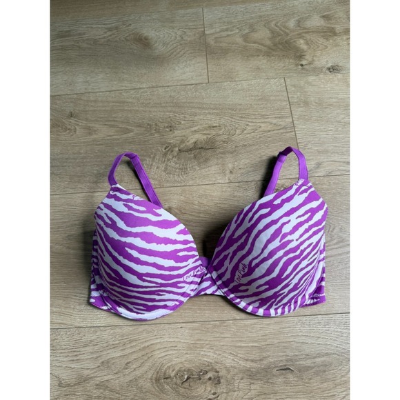 PINK Other - VS PINK Zebra Print Wear everywhere Demi Bra 36D Victorias Secret y2k style